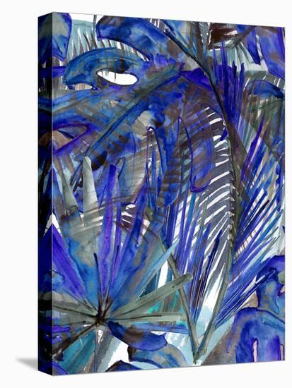 Cobalt Palm I-Ricki Mountain-Stretched Canvas