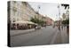 Cobbled Old Town Krakowskie Przedmiescie Street and street cafes, Warsaw, Poland, Europe-Jeremy Bright-Premier Image Canvas