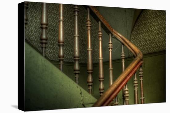 Cobwebs on Stairway-Nathan Wright-Premier Image Canvas