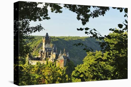 Cochem Imperial Castle (Reichsburg), Rhineland-Palatinate, Germany, Europe-Jochen Schlenker-Premier Image Canvas
