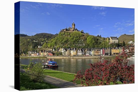 Cochem Imperial Castle, the Reichsburg, on Moselle River, Rhineland-Palatinate, Germany, Europe-Hans-Peter Merten-Premier Image Canvas