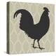 Cock-a-doodle-doo-Sabine Berg-Stretched Canvas