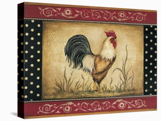 Cock-a-doodle-doo-Kimberly Poloson-Stretched Canvas