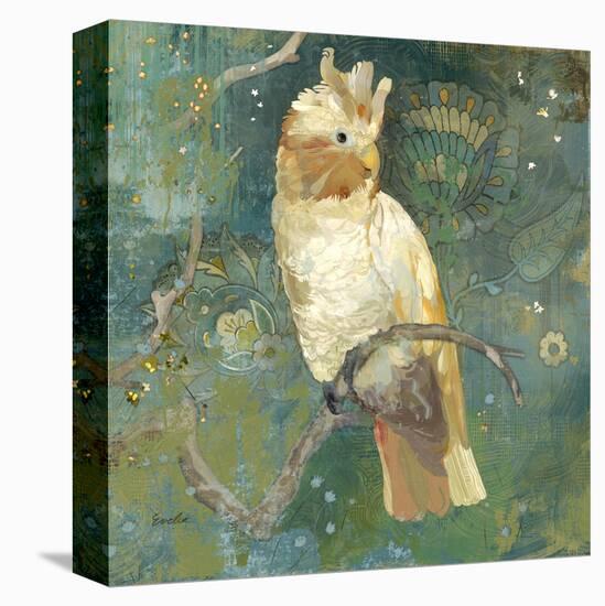 Cockatoo Perched-null-Stretched Canvas