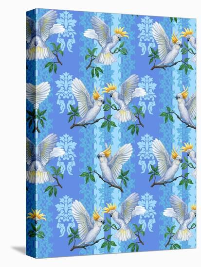 Cockatoos (Pattern)-Maria Rytova-Premier Image Canvas