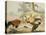 Cocks Fighting-Melchior de Hondecoeter-Premier Image Canvas