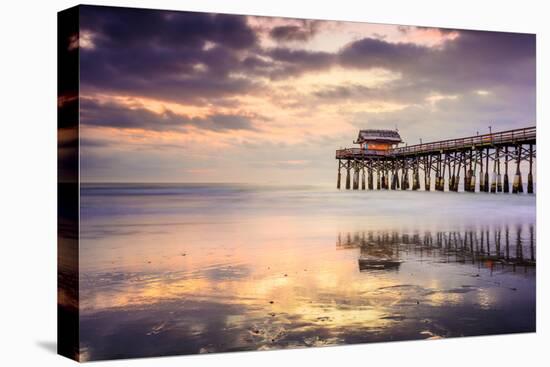Cocoa Beach, Florida, USA at the Pier.-SeanPavonePhoto-Premier Image Canvas