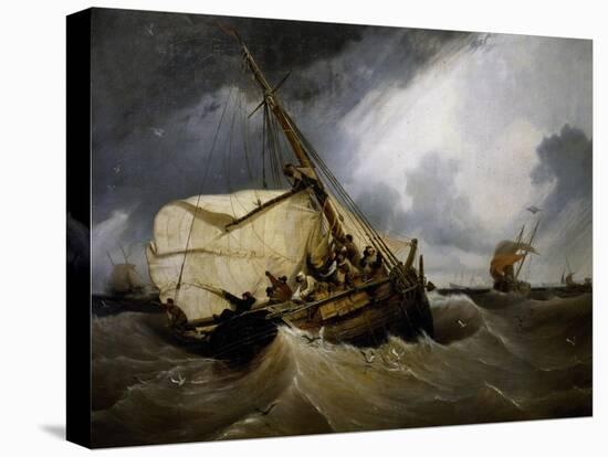 Cod Fishing, 1832-Louis Garneray-Premier Image Canvas