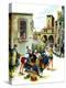 "Coed Tourists in Italy", August 2, 1958-Constantin Alajalov-Premier Image Canvas