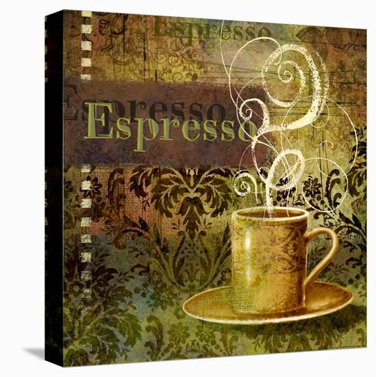 Coffee 3 Espresso-Viv Eisner-Stretched Canvas