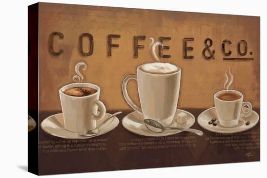 Coffee and Co VI-Janelle Penner-Stretched Canvas