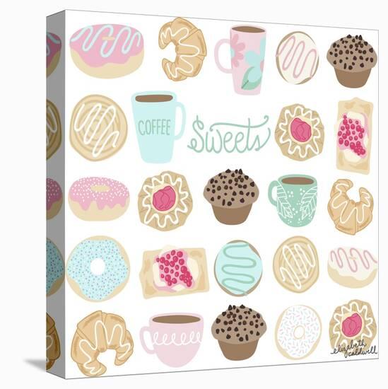 Coffee and Donuts-Elizabeth Caldwell-Premier Image Canvas