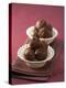 Coffee and Whisky Truffles in Two Small Dishes-Marc O^ Finley-Premier Image Canvas