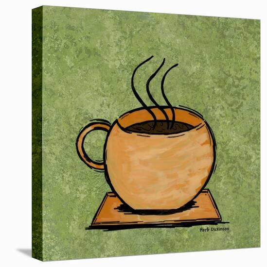 Coffee Art Green-Herb Dickinson-Premier Image Canvas