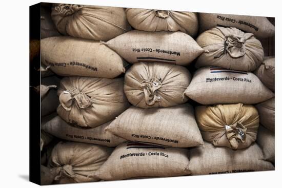 Coffee Bags. Monteverde. Costa Rica. Central America-Tom Norring-Premier Image Canvas