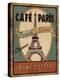 Coffee Blend Label II-Daphne Brissonnet-Stretched Canvas
