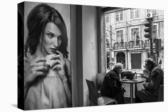 Coffee Conversations-Luis Sarmento-Premier Image Canvas