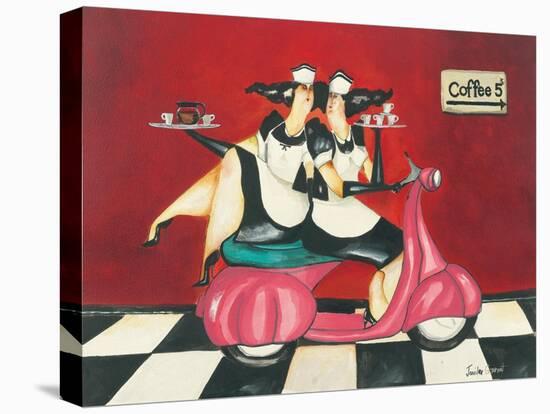 Coffee Delivery-Jennifer Garant-Premier Image Canvas