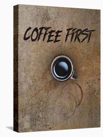 Coffee First-Tina Lavoie-Premier Image Canvas