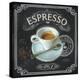 Coffee House Espresso-Chad Barrett-Stretched Canvas