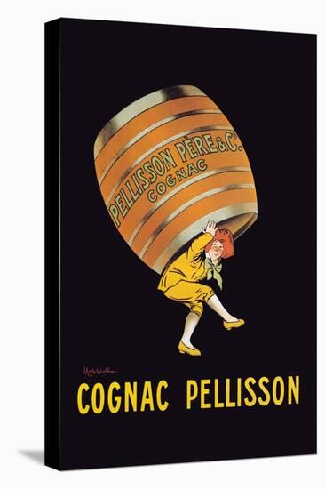Cognac Pellisson - Barrel-Leonetto Cappiello-Stretched Canvas