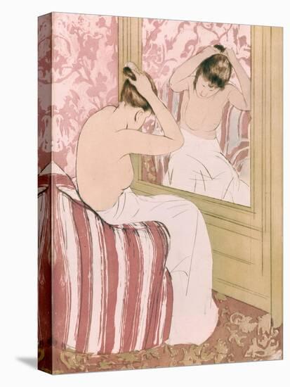 Coiffure, 1891-Mary Cassatt-Premier Image Canvas