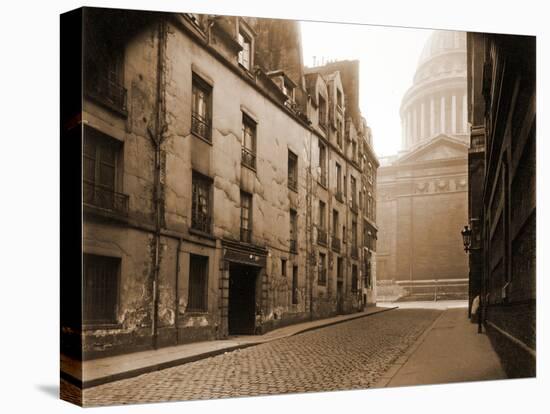 Coin de la Rue Valette et Panthe?on, Mars 1925-Eugène Atget-Premier Image Canvas