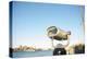 Coin operated binoculars facing the Manhattan Bridge, New York City, New York-Greg Probst-Premier Image Canvas