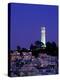 Coit Tower, Telegraph Hill at Dusk, San Francisco, U.S.A.-Thomas Winz-Premier Image Canvas