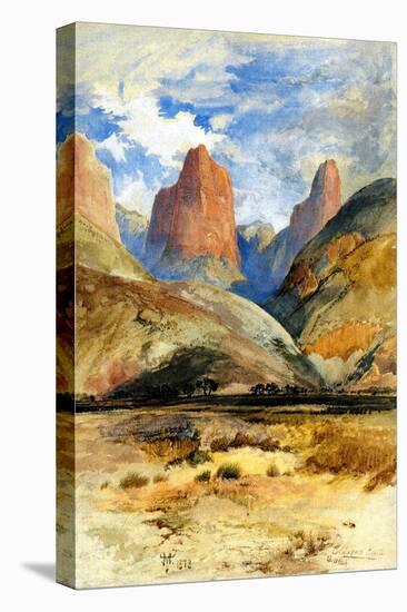 Colburn's Butte, South Utah, 1873-Thomas Moran-Premier Image Canvas