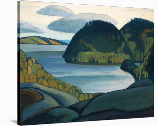 Coldwell Bay, North of Lake Superior-Lawren S^ Harris-Stretched Canvas