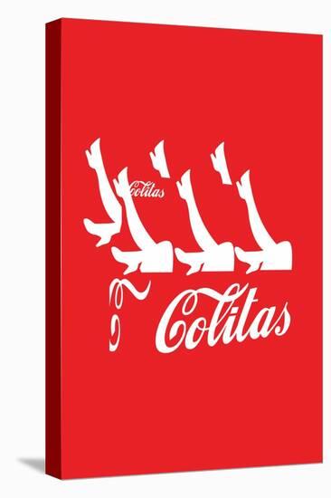 Colitas Red Annimo-null-Stretched Canvas