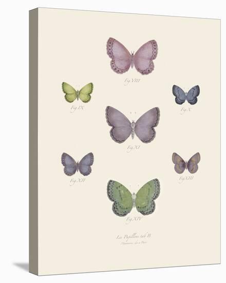 Collection de Papillons II-Maria Mendez-Stretched Canvas