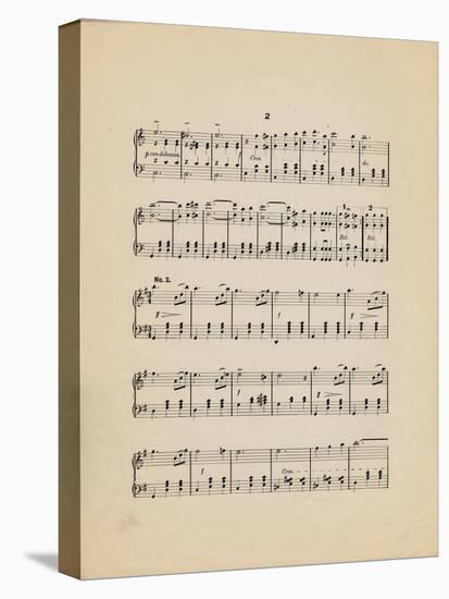 Collection of Illustrated American Sheet Music, Geography Sub Series-null-Stretched Canvas