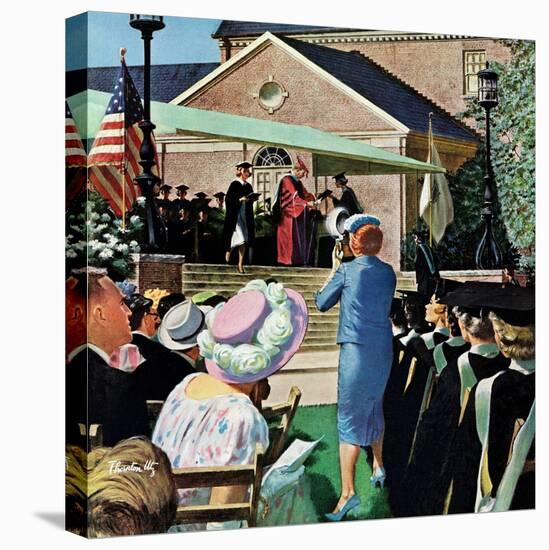 "College Graduation," June 4, 1960-Thornton Utz-Premier Image Canvas