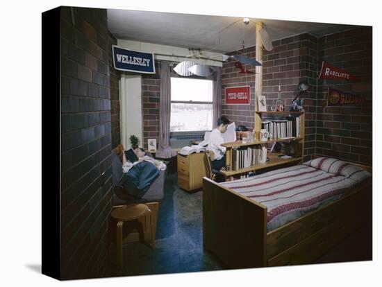 College Students in their Dorm Room, Massachusetts Institute of Technolog), Cambridge, MA, 1950-Yale Joel-Premier Image Canvas