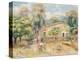 Collettes Farmhouse, Cagnes, La Ferme De Collettes, Cagnes, 1910-Pierre-Auguste Renoir-Premier Image Canvas