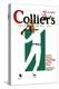 Collier's: Good Times Knocking at the Door-null-Stretched Canvas