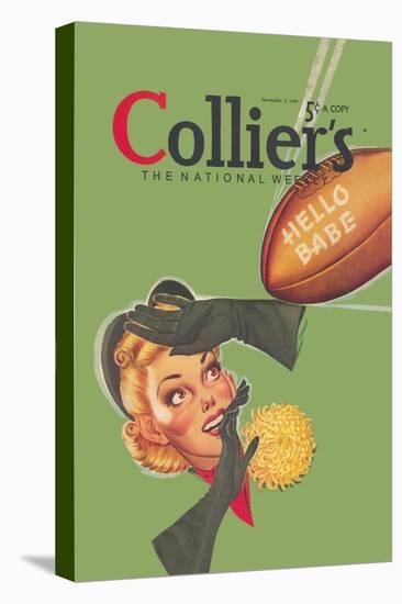 Collier's National Weekly, Hello Babe-null-Stretched Canvas