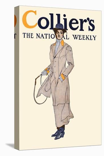 Collier's, The National Weekly, Containing Outdoor America-Edward Penfield-Stretched Canvas