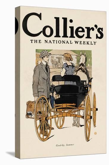 Collier'S, the National Weekly. Good-By, Summer.-Edward Penfield-Stretched Canvas