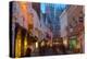 Colliergate and York Minster at Christmas, York, Yorkshire, England, United Kingdom, Europe-Frank Fell-Premier Image Canvas