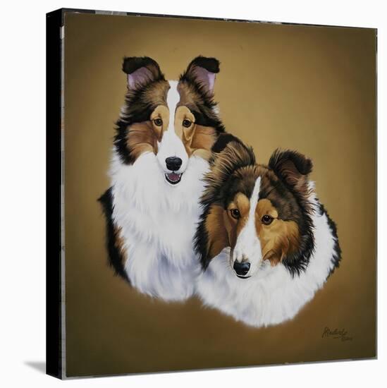 Collies 1-Jenny Newland-Premier Image Canvas