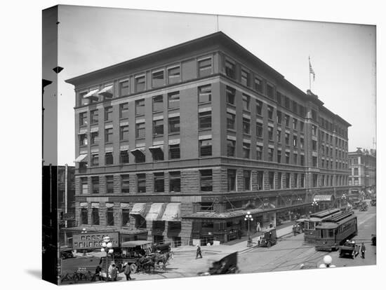 Colman Building, Seattle, 1916-Ashael Curtis-Premier Image Canvas