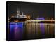 Cologne Cathedral, Great Saint Martin Church, the Rhine, in the Evening, Dusk-Marc Gilsdorf-Premier Image Canvas