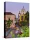 Colombia, Bolivar, Cartagena De Indias, Plaza Santa Teresa, Horse Cart and San Pedro Claver Church-Jane Sweeney-Premier Image Canvas