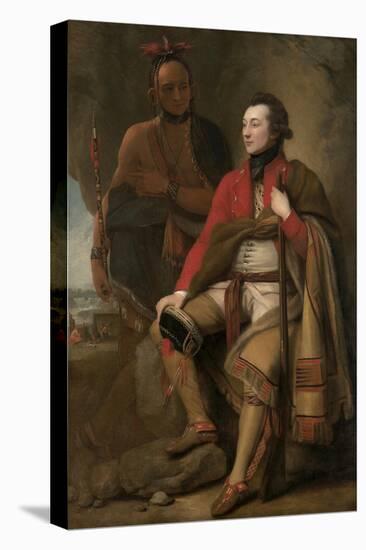 Colonel Guy Johnson and Karonghyontye (Captain David Hill), 1776-Benjamin West-Premier Image Canvas