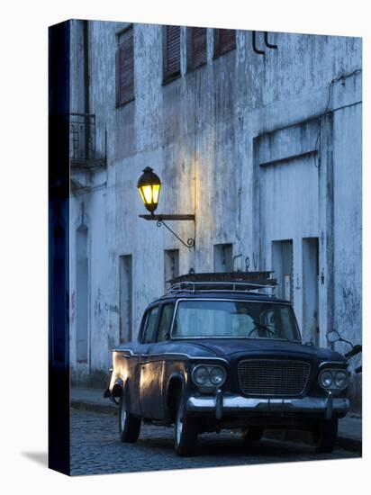 Colonia Del Sacramento, Old 1960S Studebaker Lark Car on Calle San Jose, Uruguay-Walter Bibikow-Premier Image Canvas