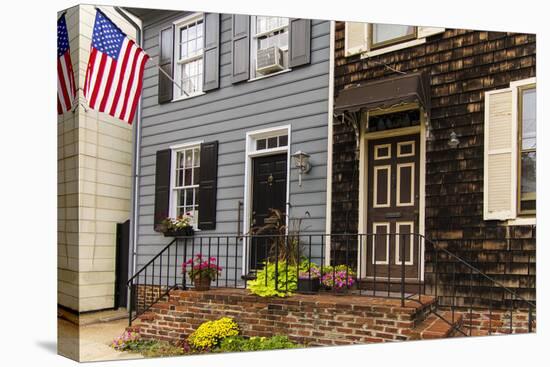 Colonial Architecture in Historic Annapolis, Maryland-Jerry Ginsberg-Premier Image Canvas