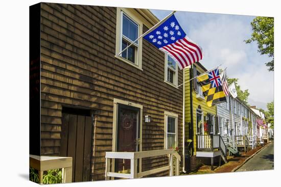 Colonial Architecture in Historic Annapolis, Maryland-Jerry Ginsberg-Premier Image Canvas